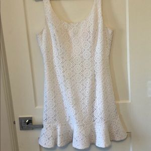 White Lace Lilly Pulitzer Dress